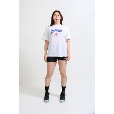 “DOUBLE LOGO” T-SHIRT / BLACK x SUNSET