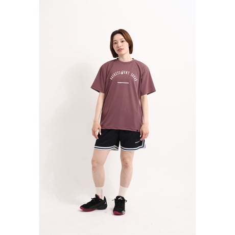 “LOGO” T-SHIRT / DUSTY ROSE