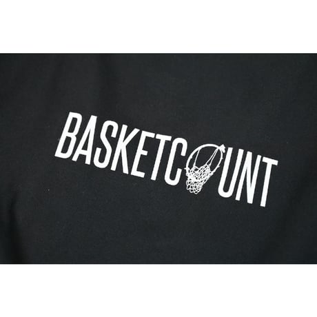 “LOGO” COTTON LONG T-SHIRT / BLACK