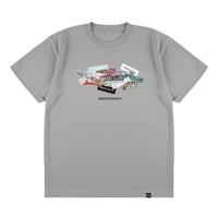“STICKER BOMB” T-SHIRT / GRAY