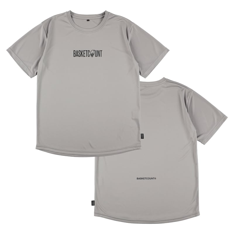 LOGO” ELITE T-SHIRT / GRAY | BASKETCOUNT(バスケット