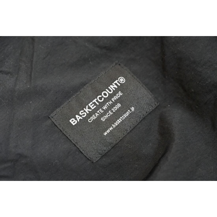 FUNDAMENTAL LOGO” EASY PANTS / BLACK | BASKETC