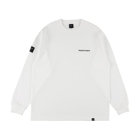 “FUNDAMENTAL LOGO” LONG T-SHIRT <DAILY USE>  / WHITE