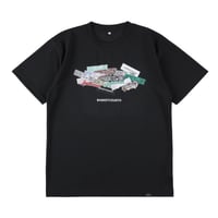 “STICKER BOMB” T-SHIRT / BLACK