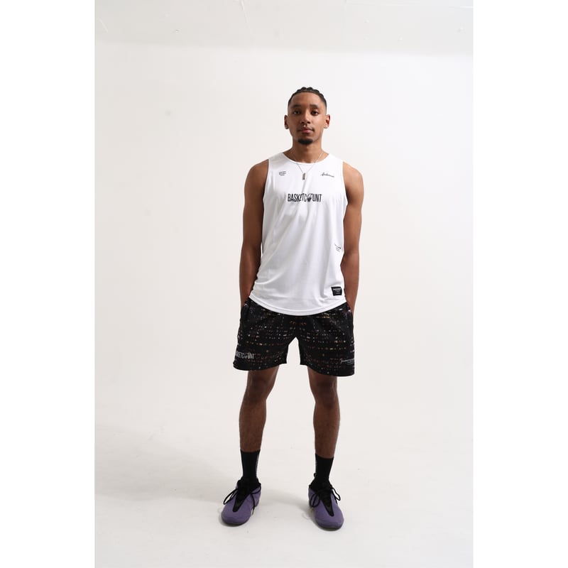 STANDARD ISSUE” TANK TOP / BLACK | BASKETCOUNT
