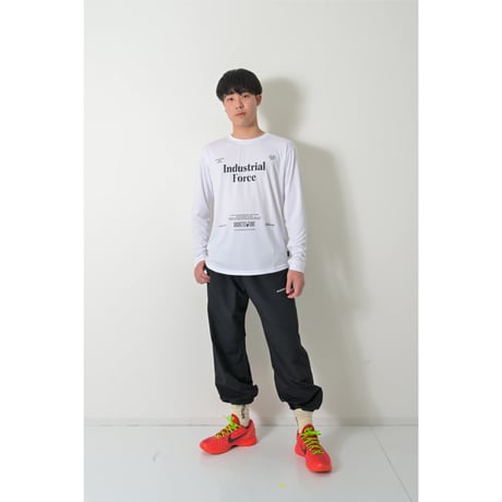 "FORCE" ELITE LONG T-SHIRT / WHITE