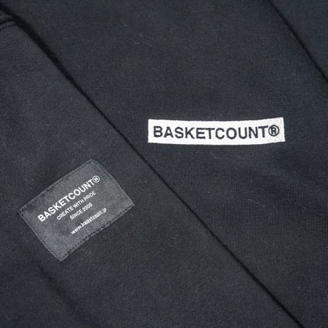 “FUNDAMENTAL LOGO” WARM HOODIE / BLACK