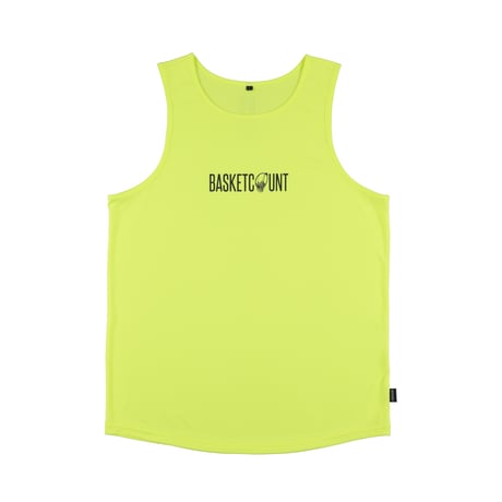 "LOGO" ELITE TANK TOP 2.0 /  NEON YELLOW