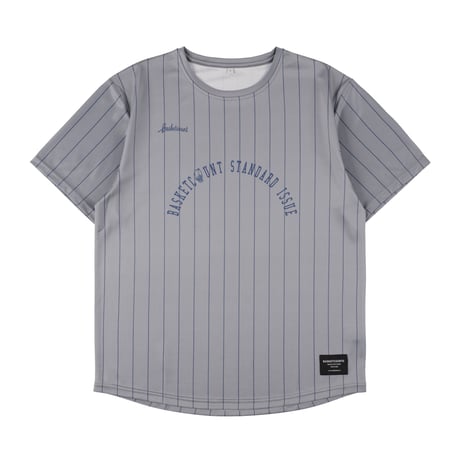 “STANDARD ISSUE” T-SHIRT / GRAY STRIPE