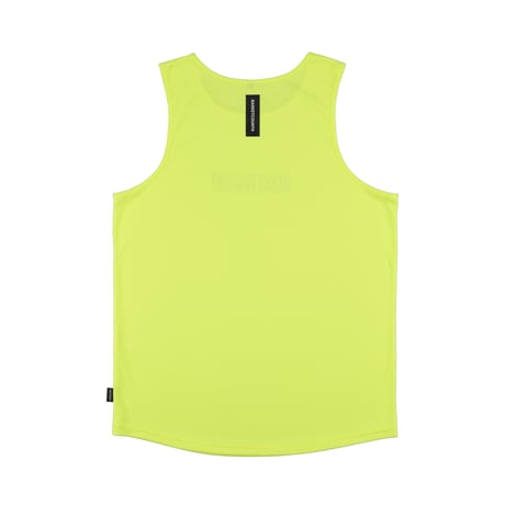 "LOGO" ELITE TANK TOP 2.0 /  NEON YELLOW