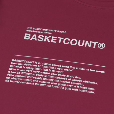 “TONNER” ELITE LONG T-SHIRT / BURGUNDY