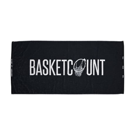 LOGO BATH TOWEL  / BLACK&WHITE