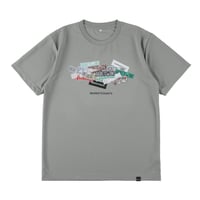 “STICKER BOMB” T-SHIRT / GRAY
