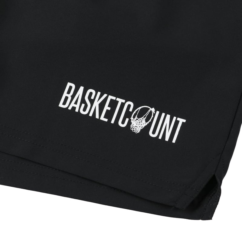 バスケットカウント　パンツ LOGO” SHORTS / BLACK | BASKETCOUNT(バスケットカウント)公