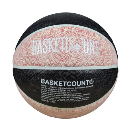 "TRICOLOR" BASKETBALL / LIGHTPINK&BLACK