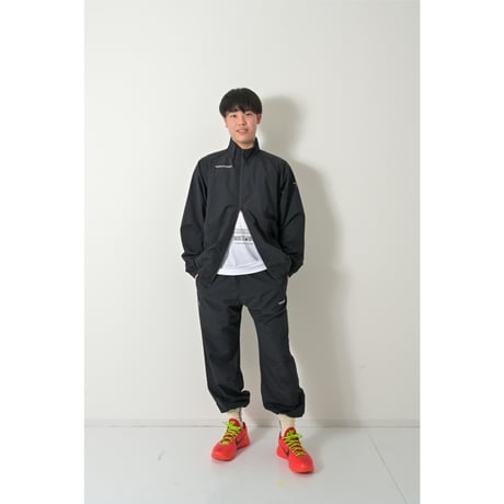 “FUNDAMENTAL LOGO” EASY JACKET / BLACK