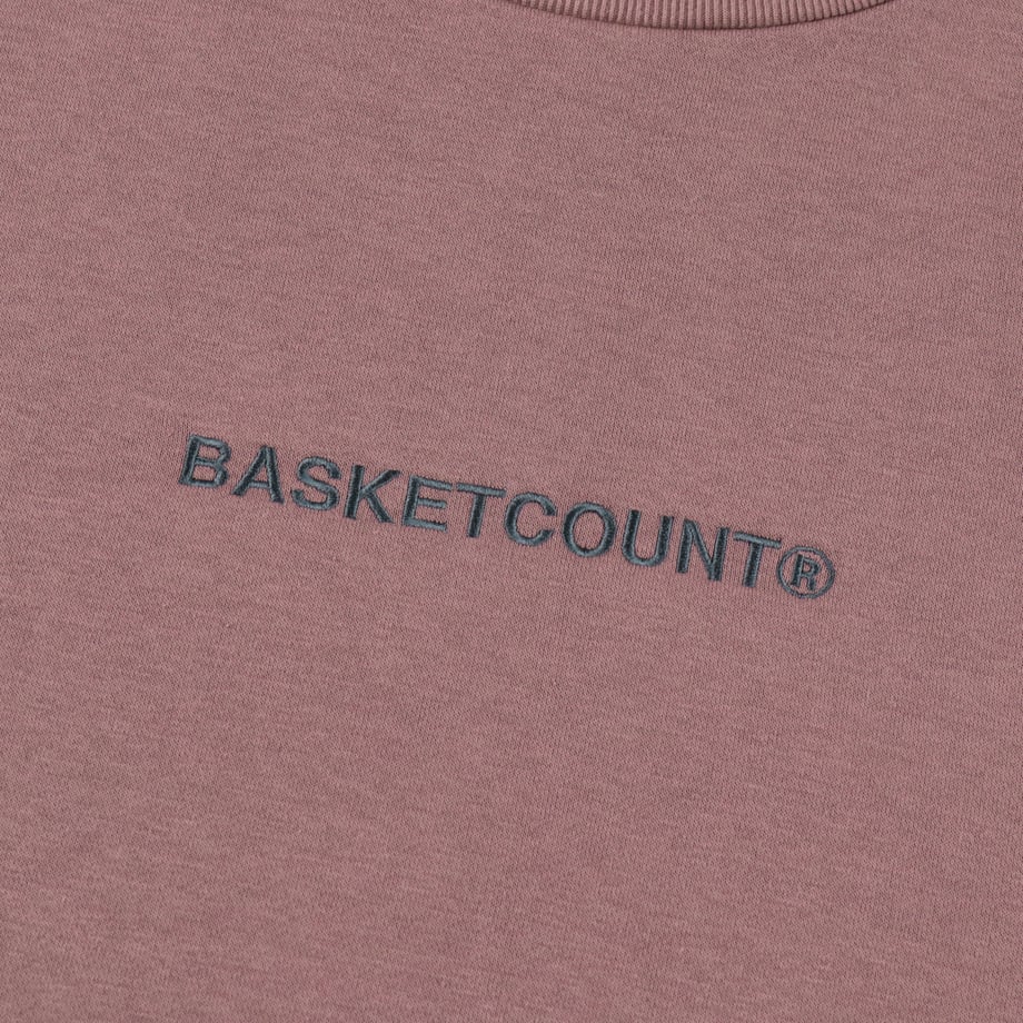 FUNDAMENTAL LOGO OVER SIZE CREW NECK SWEAT