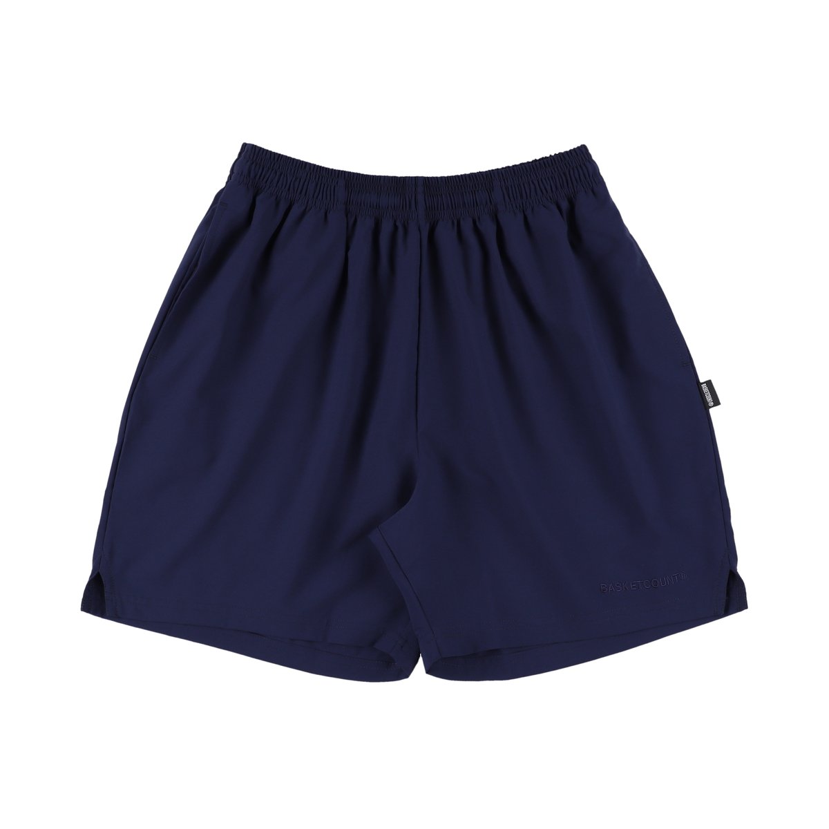 新品／CBoutline Badged Shorts／Mサイズ FUNDAMENTAL LOGO” XTRA SHORTS / NAVYxNAVY | BA