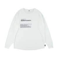 “TONNER” ELITE LONG T-SHIRT / WHITE