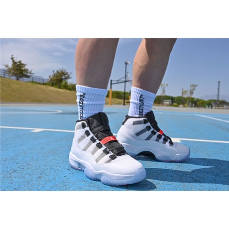COMFORT SOCKS / WHITExBLACK