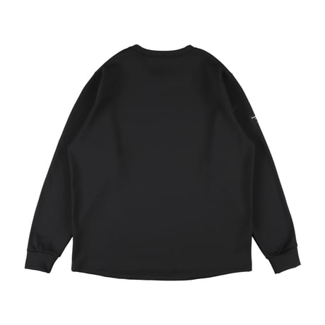 HEAT CREW NECK SWEAT / BLACK