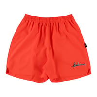 “GLITCH” XTRA SHORTS / NEON ORANGE