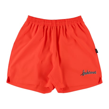 “GLITCH” XTRA SHORTS / NEON ORANGE