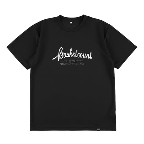 “SCRIPT LOGO” T-SHIRT / BLACK