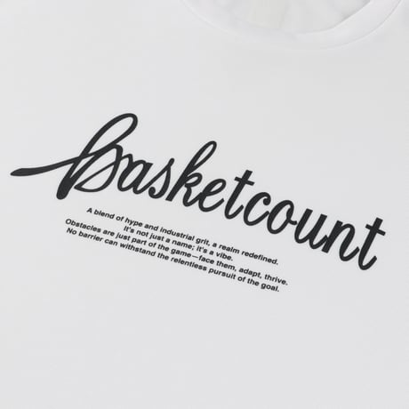 “SCRIPT LOGO” T-SHIRT / WHITE