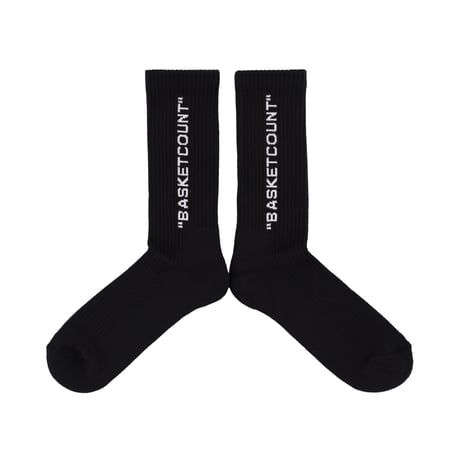 COMFORT SOCKS / BLACKxWHITE