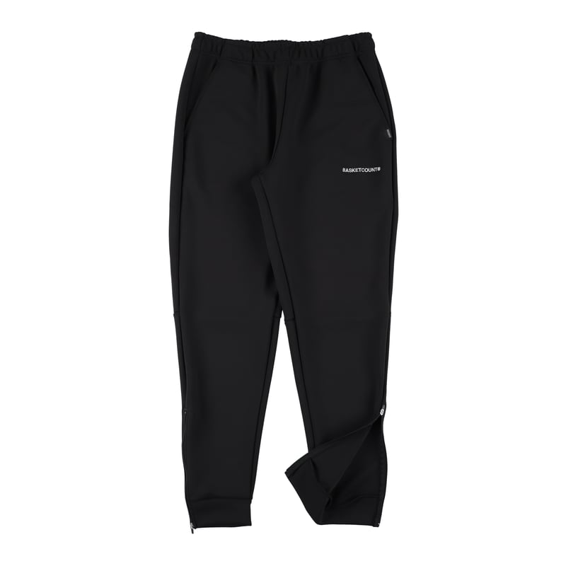 ウェア BASKETCOUNT TECH LUXE ZIP UP PANTS BLACK TECH LUXE ZIP UP PANTS / BLACK | BASKETCOUNT(バス