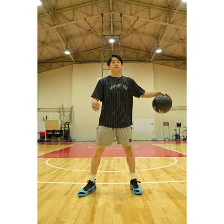 “FUNDAMENTAL LOGO” XTRA SHORTS / NAVYxNAVY