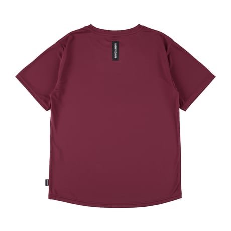 “LOGO” ELITE T-SHIRT 2.0 / BURGUNDY