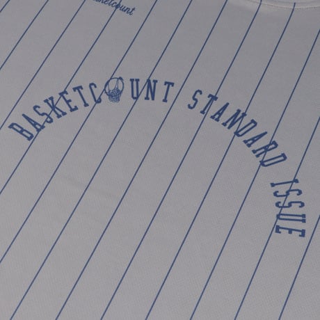 “STANDARD ISSUE” T-SHIRT / GRAY STRIPE