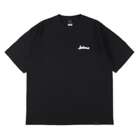 “GLITCH” HW COTTON T-SHIRT <DAILY USE>  / BLACK