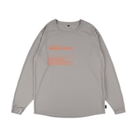 “TONNER” ELITE LONG T-SHIRT / GRAY