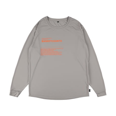 “TONNER” ELITE LONG T-SHIRT / GRAY