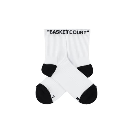 CREW SOCKS 2.0 / WHITExBLACK