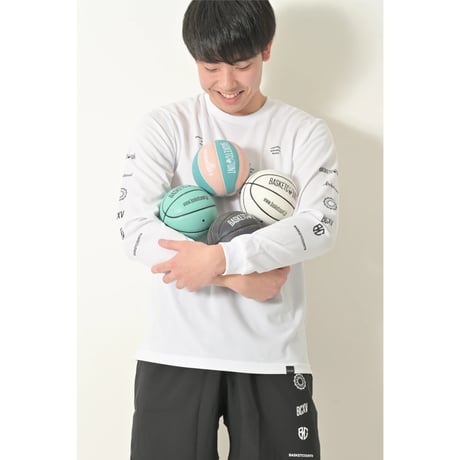 SIZE 1 "TRICOLOR" BASKETBALL / LIGHTPINK&TURQUOISE