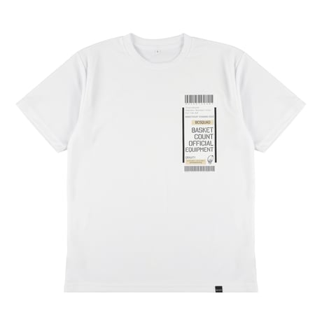 “BOARDING PASS” T-SHIRT / WHITE