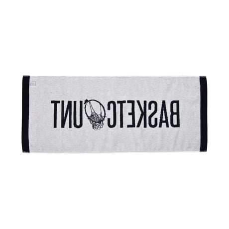 LOGO FACE TOWEL  / BLACK&WHITE