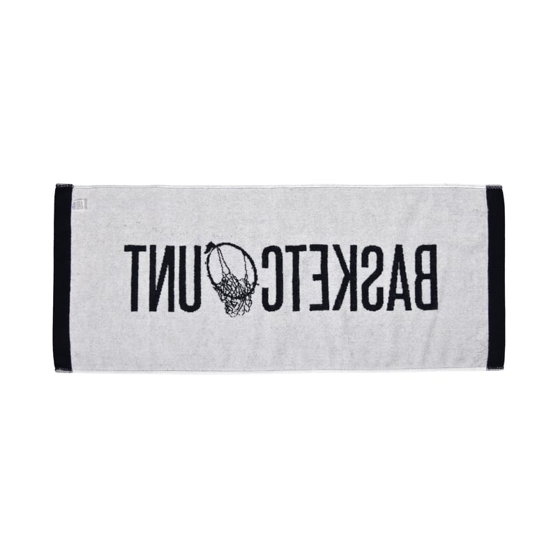 LOGO FACE TOWEL / BLACK&WHITE | BASKETCOUNT(バス