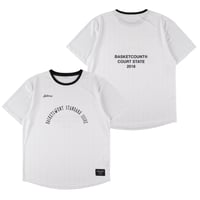 “STANDARD ISSUE” T-SHIRT / WHITE STRIPE