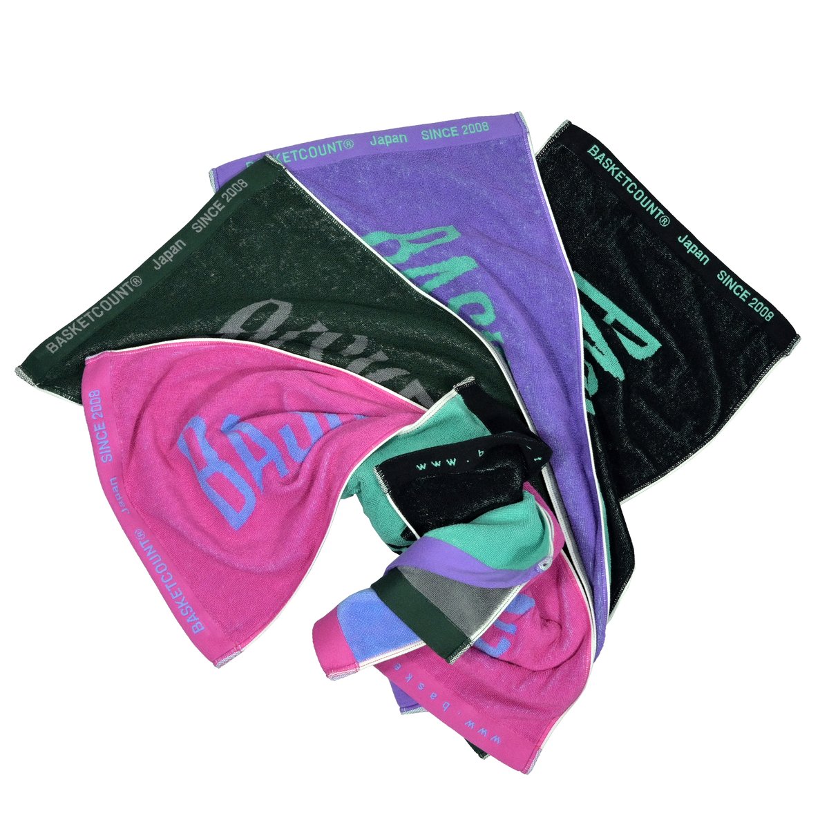 LOGO FACE TOWEL / BLUE&RED | BASKETCOUNT(バスケット