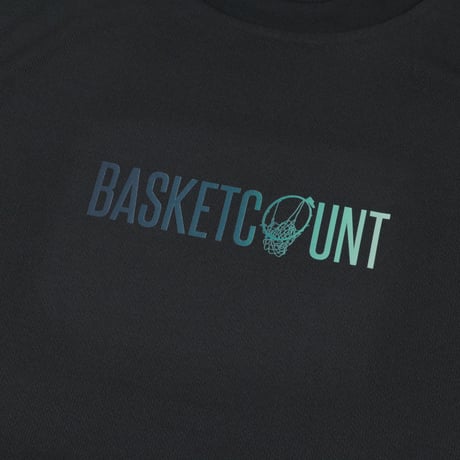 “LOGO” T-SHIRT / BLACK x DEEP SEA