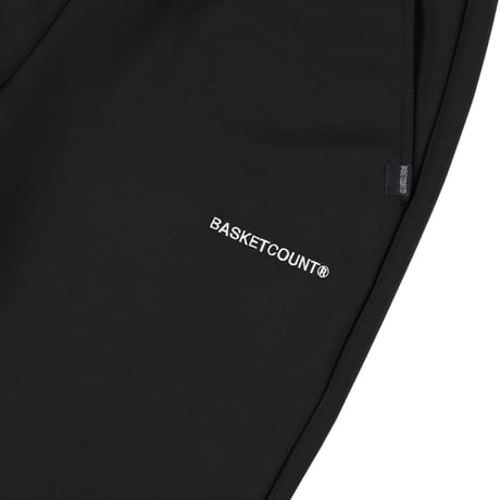 TECH LUXE ZIP UP PANTS / BLACK