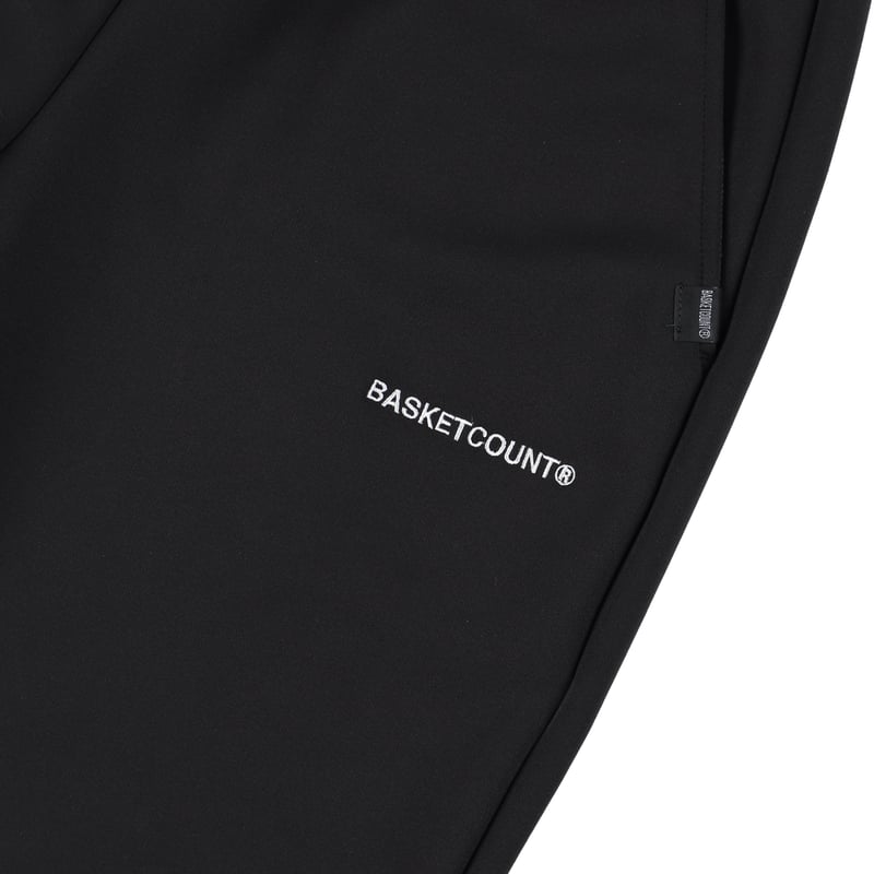 TECH LUXE ZIP UP PANTS / BLACK | BASKETCOUNT(バス
