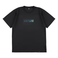 “LOGO” T-SHIRT / BLACK x DEEP SEA