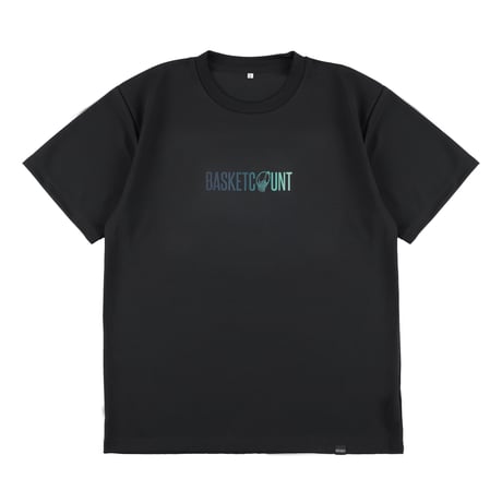 “LOGO” T-SHIRT / BLACK x DEEP SEA