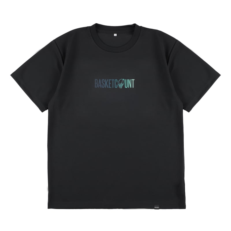 LOGO” T-SHIRT / BLACK x DEEP SEA | BASKETCOUNT